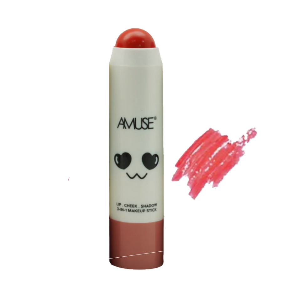 Cherry  Amuse 3 In 1 - Makeup Stick