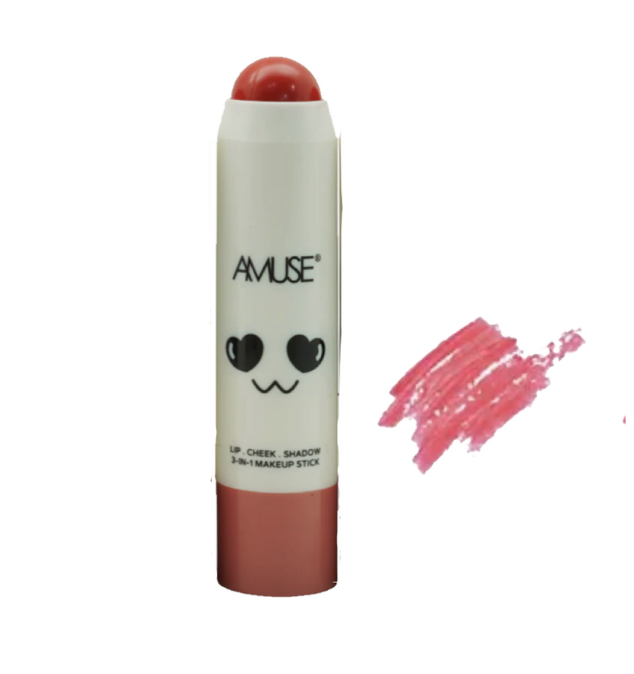 Berry Amuse 3 In 1 - Makeup Stick