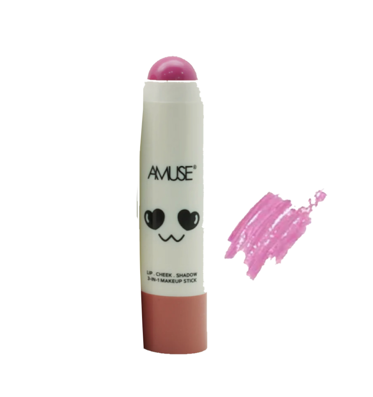 Lilac  Amuse 3 In 1 - Makeup Stick