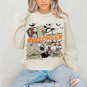 Nightmare Trick Halloween Crewneck