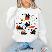 Ghost Kitties Halloween Crewneck