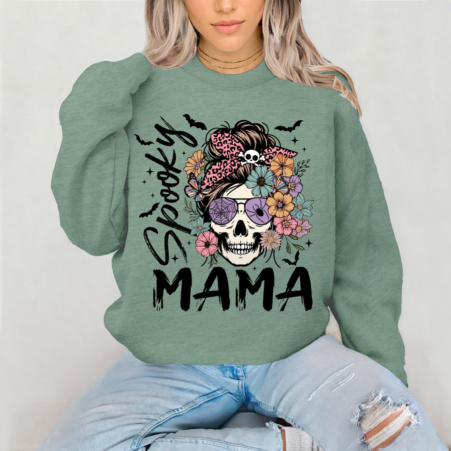 Spooky Mama Halloween Crewneck