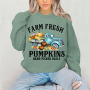 Farm Fresh Pumpkins Fall Crewneck