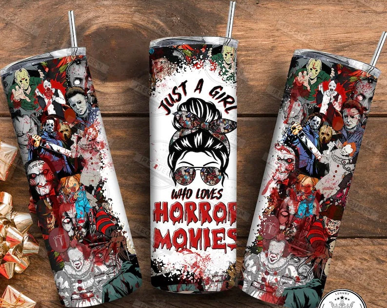 Horror Movies Halloween 20oz Tumbler