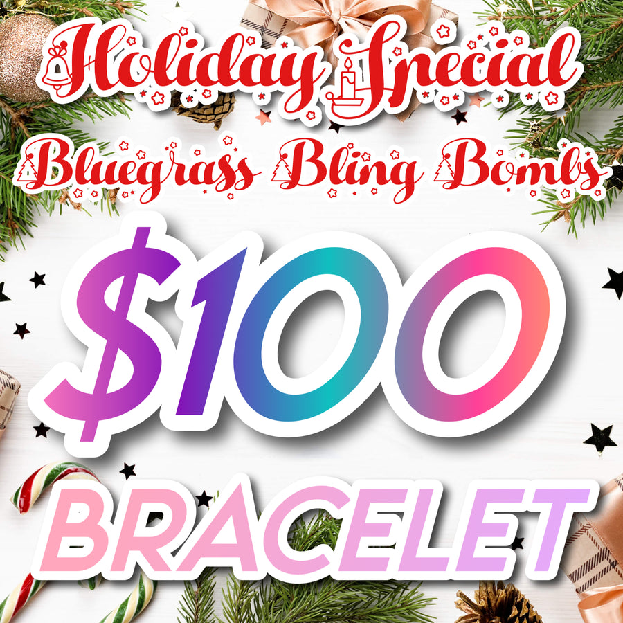 $100 Bling Bomb Bracelet FINE Jewelry