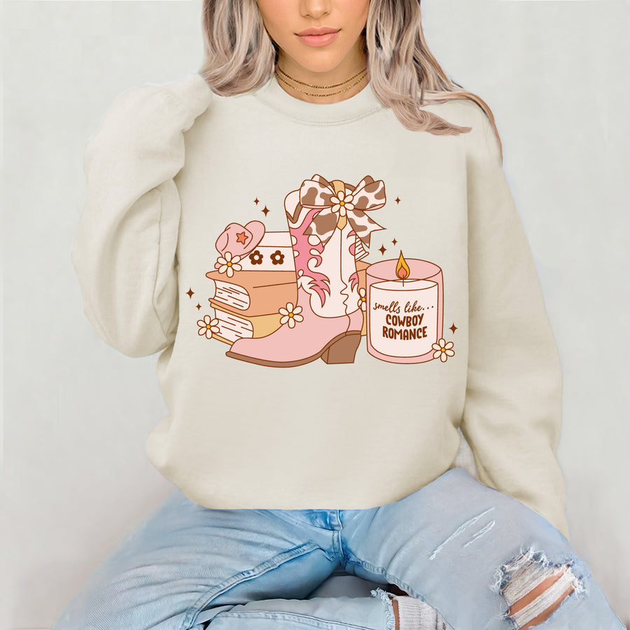 Cowboy Romance Fall Crewneck