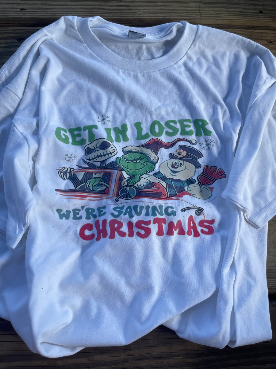 We’re Saving Christmas T-Shirt