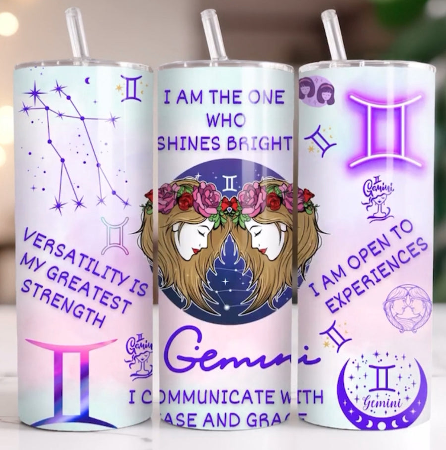 Gemini Zodiac 20oz Tumbler