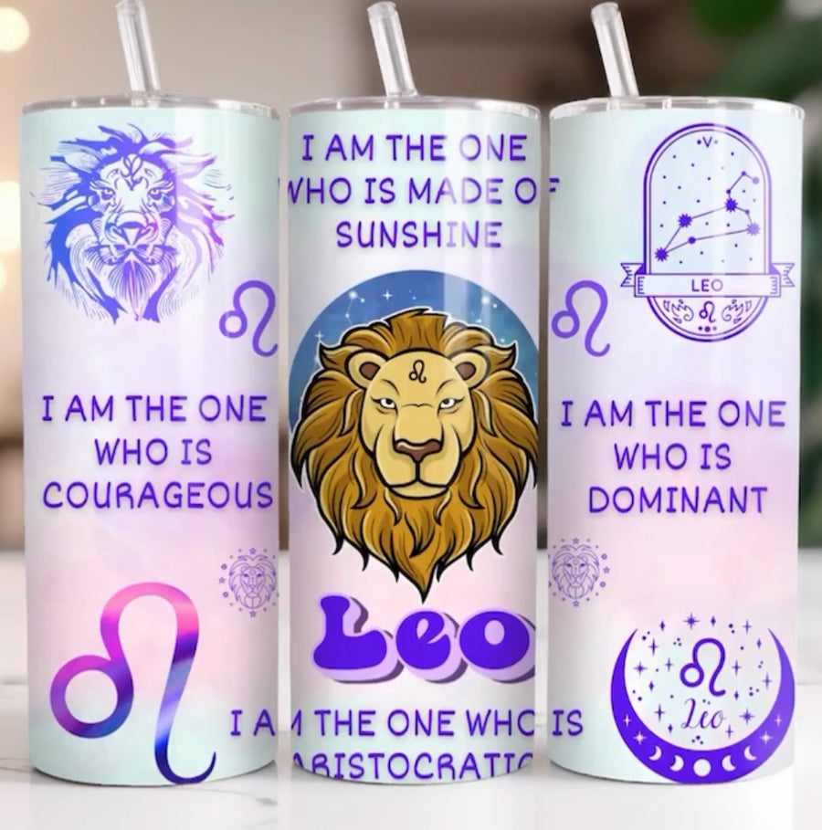 Leo Zodiac 20oz Tumbler