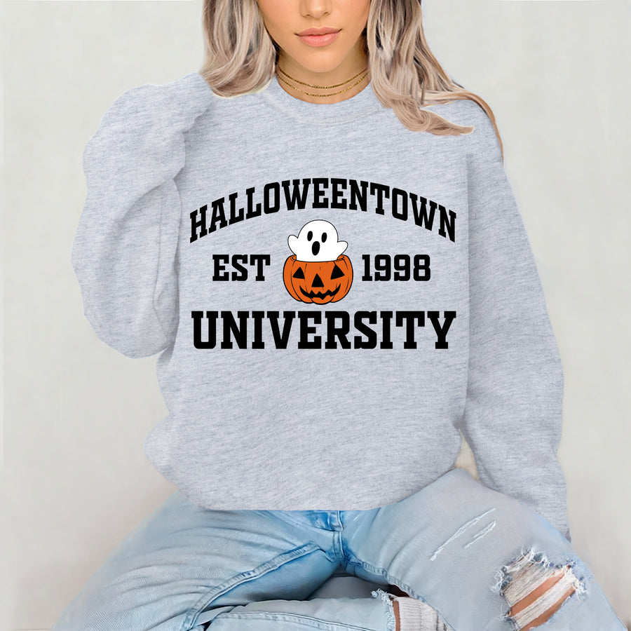 Halloween-Town University Halloween Crewneck