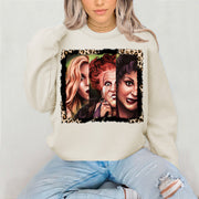 Cheetah Sisters Halloween Crewneck