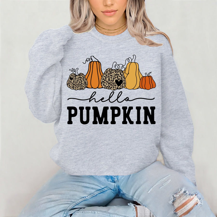 Hello Pumpkin Fall Crewneck