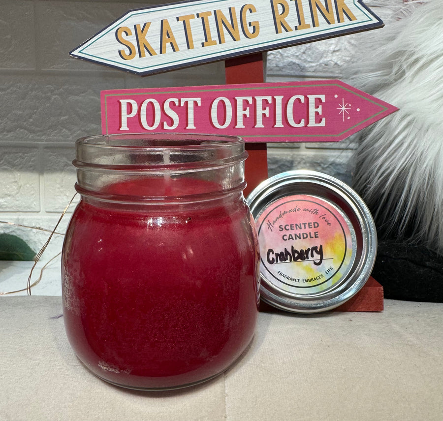 Cranberry Soy Candle 12oz
