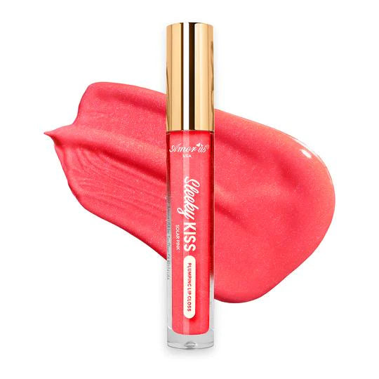 Sleeky Kiss Plumping Lip Gloss- Solar Pink