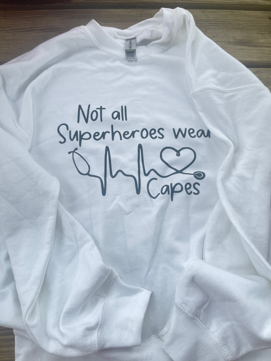 Super Healthcare Workers Medium Crewneck Sweatshirt