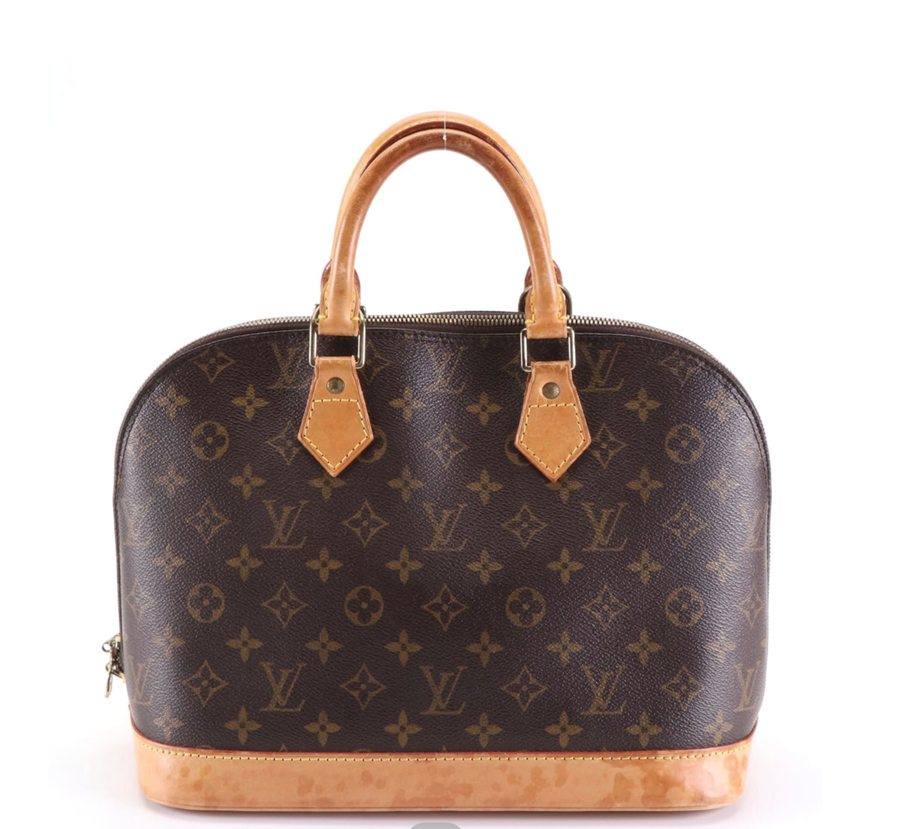 How To Spot Authentic White Multicolor Louis Vuitton Alma Bag and Where to  Find the Date Code 