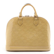 Like-New Louis Vuitton Alma PM in Monogram Vernis with Box & Dust Bag