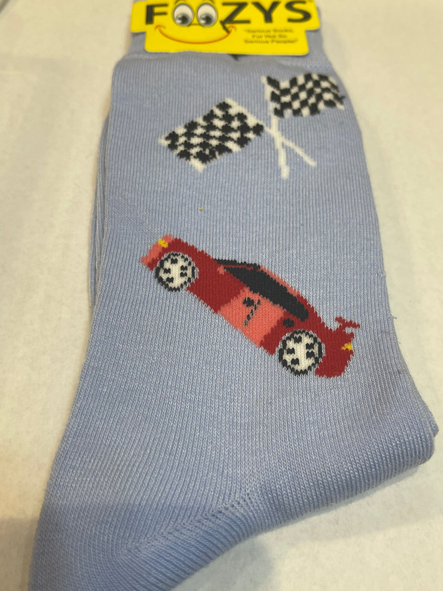 Blue Racing Men’s Novelty Socks